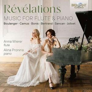 アンナ・ウィーラー レヴェラシオン(天啓)〜フランス近代のフルートとピアノのための音楽 CD