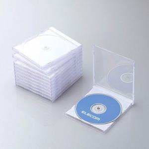 ELECOM CD/DVDケース(1枚収納)(10パック)/ホワイト Accessories