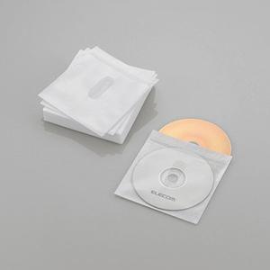 ELECOM Blue-ray/CD/DVD対応不織布ケース タイトルカード/ホワイト Access...