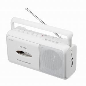 WINTECH モノラルラジカセ SCT-M110 White Accessories｜tower