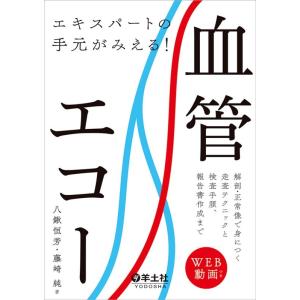 八鍬恒芳 エキスパートの手元がみえる!血管エコー 解剖・正常像で身につく走査テクニックと検査手順、報...
