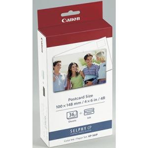 Canon カラーインク/ペーパーセット KP-36IP(ポストカードサイズ) Accessorie...