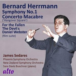 ジェームズ・セダレス バーナード・ハーマン:交響曲第1番 CD