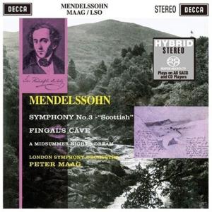 ペーター・マーク Mendelssohn: Symphony No. 3 ""Scottish"", Fingals Cave, A Midsummer Nights Dream SACD Hybrid｜タワーレコード Yahoo!店