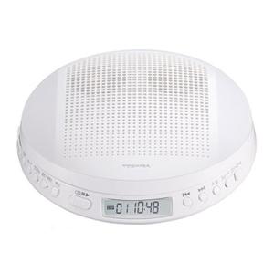 東芝 ポータブルCDプレーヤー ステレオスピーカー搭載モデル TY-P20 ホワイト Accesso...