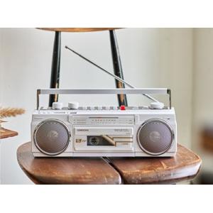 ORION Bluetooth搭載ラジカセ SCR-B3 White Accessories