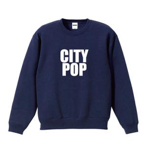 CITY POP Crewneck(Navy) / XXL Apparel｜tower