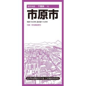 市原市 4版 都市地図 千葉県 16 Book