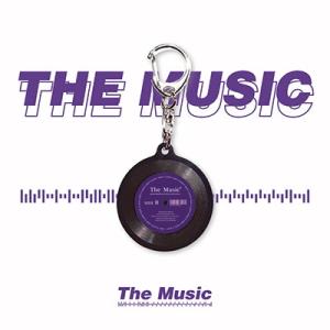 ミュージックキーホルダー レコード【ver2.0】パープル(Purple) Accessories