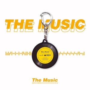ミュージックキーホルダー レコード【ver2.0】イエロー(Yellow) Accessories