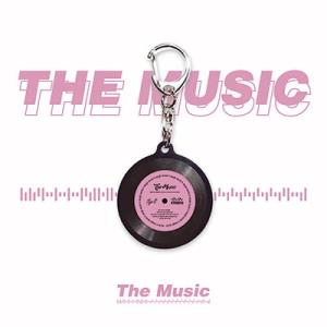 ミュージックキーホルダー レコード【ver3.0】ピンク(Pink) Accessories