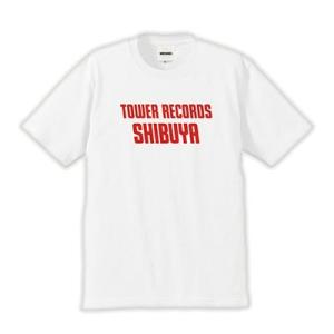 TOWER RECORDS SHIBUYA T-shirt ver.2 ホワイト XLサイズ Apparel｜tower