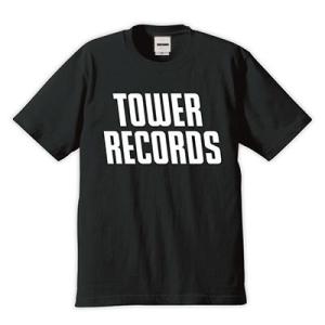 TOWER RECORDS T-shirt ver.2 ブラック XLサイズ Apparel