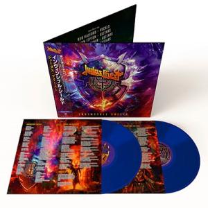 Judas Priest Invincible Shield＜タワーレコード限定/Blue Vinyl＞ LP｜tower