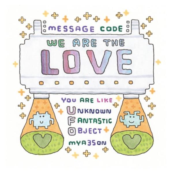 MYA35ON WE ARE THE LOVE Book