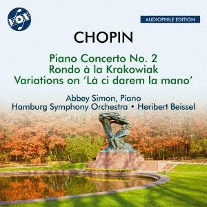アビー・サイモン ショパン: ピアノ協奏曲第2番、他 CD