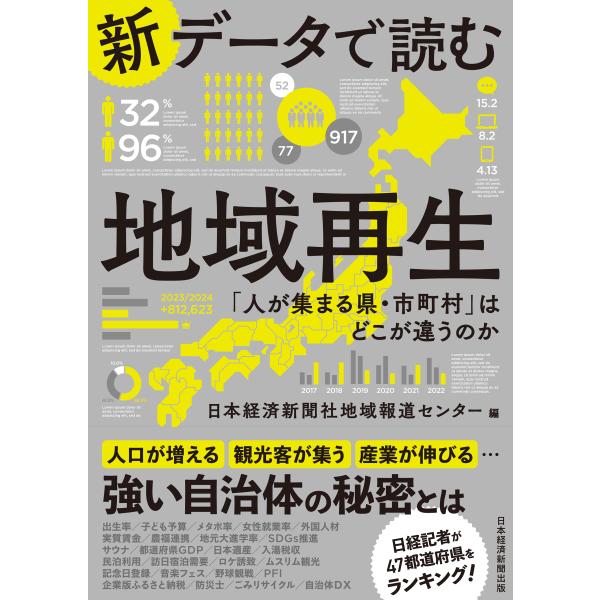 日本経済新聞社地域報道センター 新データで読む地域再生 「人が集まる県・市町村」はどこが違うのか B...