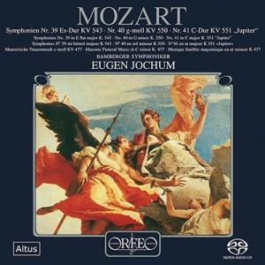 オイゲン・ヨッフム モーツァルト: 交響曲第39番-第41番、他＜完全限定生産盤＞ SACD