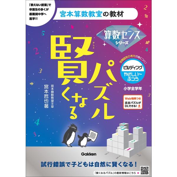 宮本哲也 賢くなるパズル 算数センスシリーズ ビルディング・やさしい〜ふつう Book