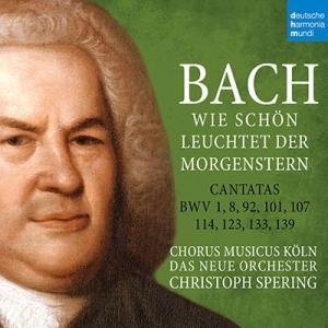 クリストフ・シュペリング J.S.バッハ: 輝く暁の明星のいと美わしきかな - カンタータ BWV.1, 8, 92, 101, 107, 114, 1 CD｜tower