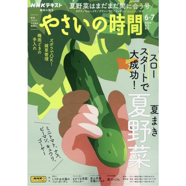 NHK 趣味の園芸 やさいの時間 2024年 06月号 [雑誌] Magazine