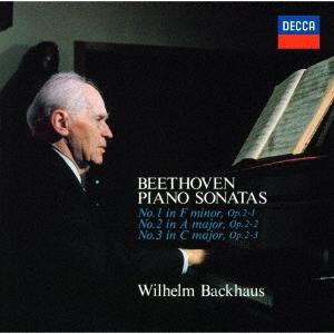 ヴィルヘルム・バックハウス ベートーヴェン:ピアノ・ソナタ第1番・第2番・第3番 SHM-CD