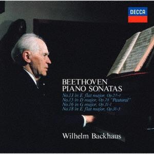 ヴィルヘルム・バックハウス ベートーヴェン:ピアノ・ソナタ第13番・第15番・第16番・第18番 S...