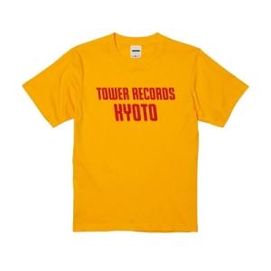 TOWER RECORDS KYOTO T-shirt イエロー Lサイズ Apparel