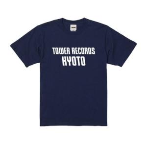 TOWER RECORDS KYOTO T-shirt ネイビー XLサイズ Apparel
