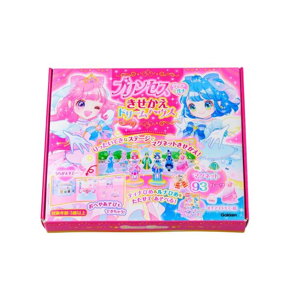 オチアイトモミ プリンセスティナ&amp;ルナ きせかえドリームハウス Book