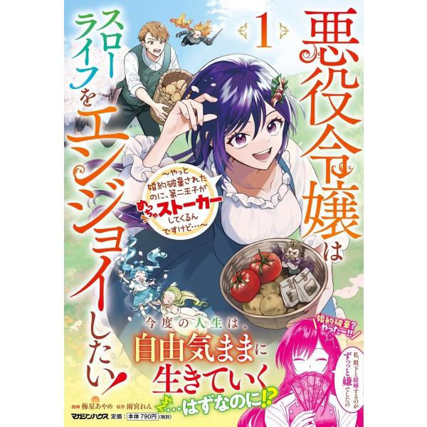 梅星あやめ 悪役令嬢はスローライフをエンジョイしたい!?やっと婚約破棄されたのに、第二王子がめっちゃ...