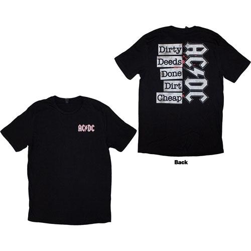 AC/DC AC/DC Mini Logo And Dirty Deeds T-Shirt/Mサイズ...