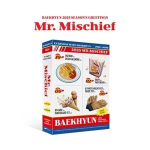 BAEKHYUN BAEKHYUN 2025 SEASON'S GREETINGS [Mr. Mischief] ［CALENDAR+GOODS］ Book