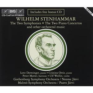 ネーメ・ヤルヴィ ステンハンマル: 交響曲第1番、第2番、セレナーデ Op.31、他 CD