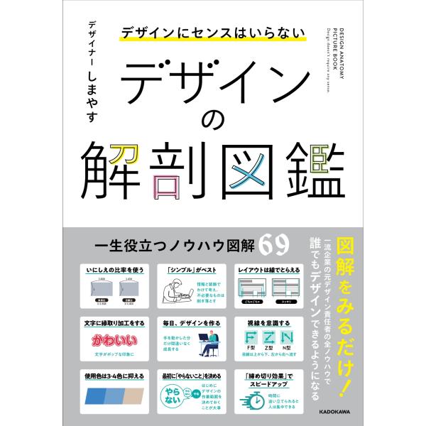 しまやす デザインにセンスはいらない デザインの解剖図鑑 Book