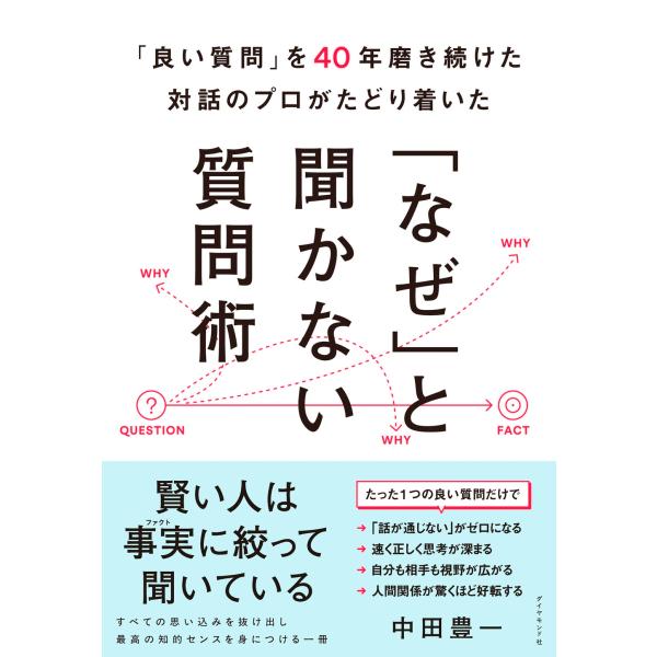 中田豊一 「良い質問」を40年磨き続けた対話のプロがたどり着いた 「なぜ」と聞かない質問術 Book