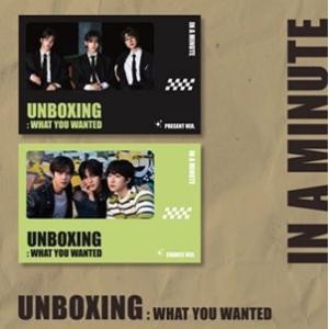 IN A MINUTE Unboxing: 'What You Wanted': 1st Singl...