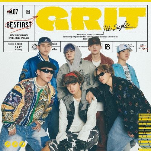 BE:FIRST GRIT ［CD+DVD］＜LIVE盤＞ 12cmCD Single