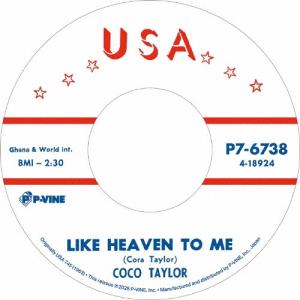 Koko Taylor ライク ヘヴン トゥ ミー c/w ホンキー トンキー 7inch Single