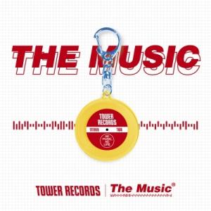 The Music × TOWER RECORDS ミュージックキーホルダー クリア レッド Acc...