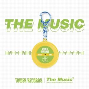 The Music × TOWER RECORDS ミュージックキーホルダー クリア グリーン Ac...