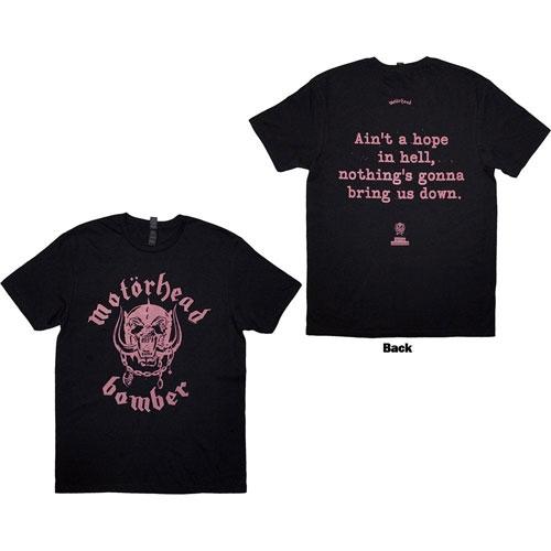 Motorhead BOMBER LYRIC T-shirt/Lサイズ Apparel