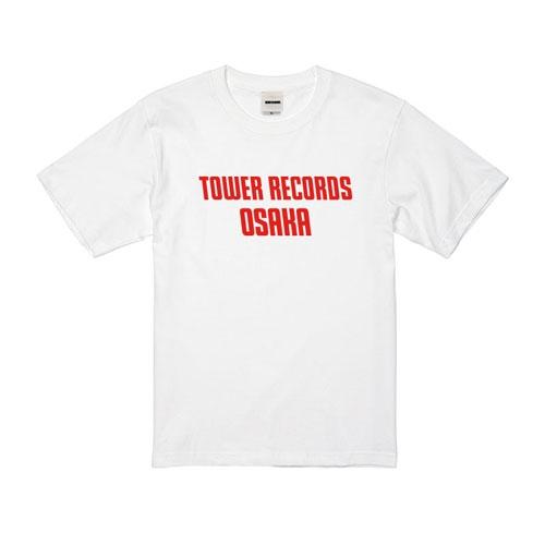 TOWER RECORDS OSAKA T-shirt ホワイト Lサイズ Apparel