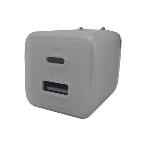 Sheer カラー PD対応AC充電器 Type-C/1USB 30W グレー Accessorie...