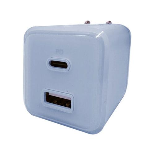 Sheer カラー PD対応AC充電器 Type-C/1USB 65W ブルー Accessorie...