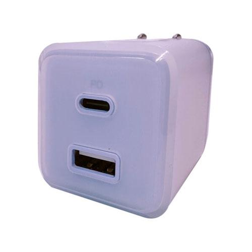 Sheer カラー PD対応AC充電器 Type-C/1USB 65W パープル Accessori...