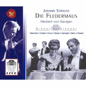 ヘルベルト・フォン・カラヤン J.シュトラウス:喜歌劇「こうもり」(全曲) CD