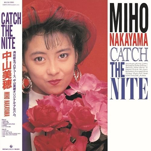 中山美穂 CATCH THE NITE＜クリアブルーヴァイナル＞ LP