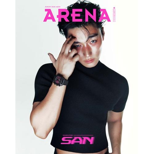 ARENA HOMME+ KOREA 2025年8月号＜C_SAN (ATEEZ)＞ Magazin...