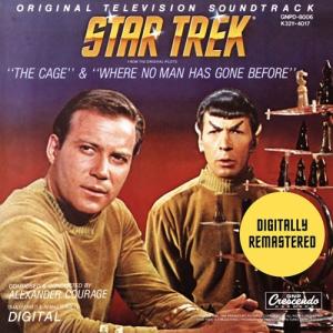Alexander Courage Star Trek: The Cage & Where No Man Has Gone Before CD